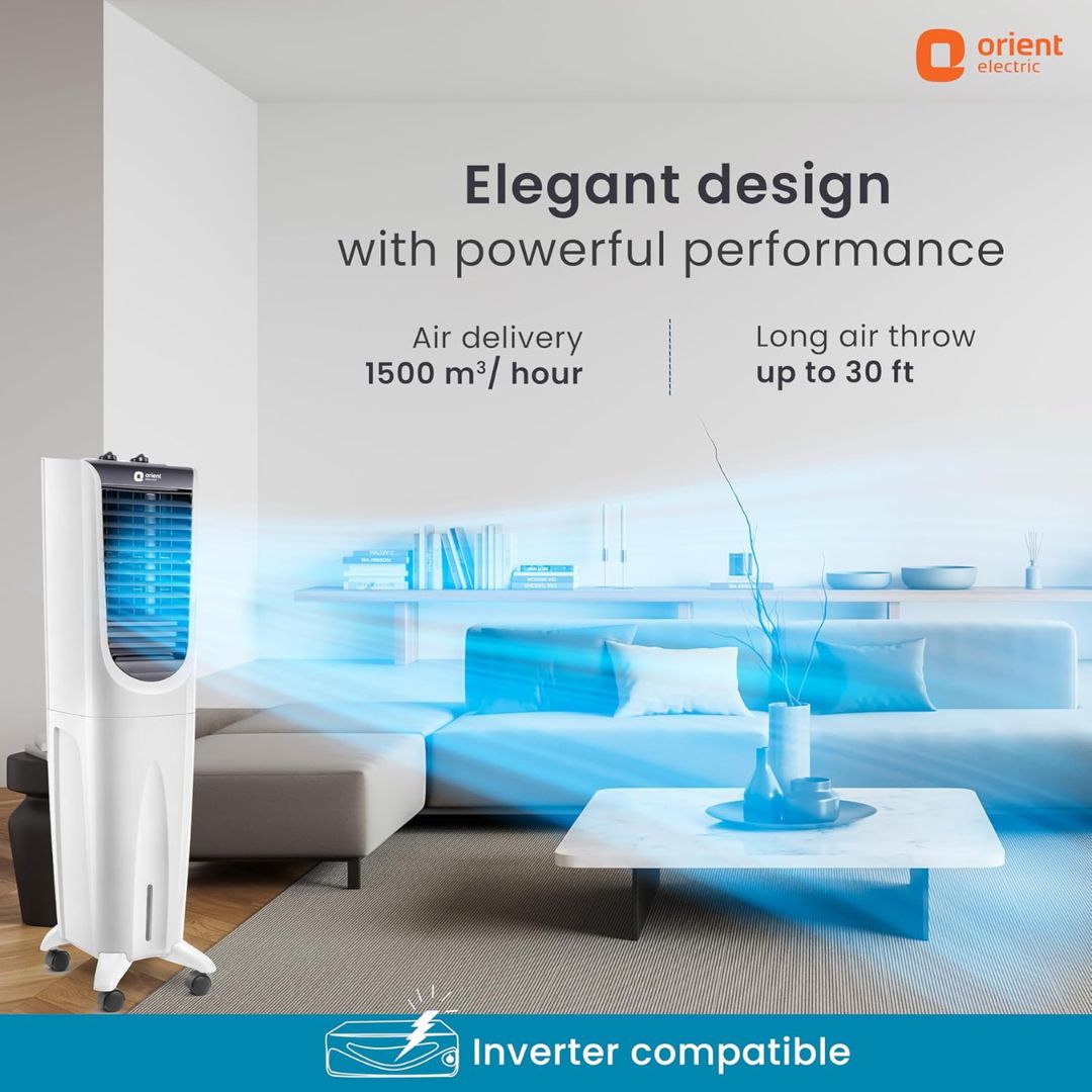 Orient ULTIMO TOWER 40 Tower Air Cooler with remote - CT4002HR